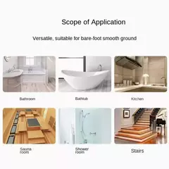 Novo Anti-Slip Tiras Adesivos De Chuveiro Tiras De Segurança De Banho Transparente Antiderrapante Tiras Adesivos para Banheiras Chuveiros Escadas Pisos