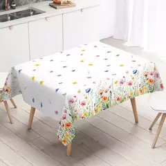 Spring Wild Grass Tablecloth, Table Cover for Home Decor, Verão, Primavera, Verde, Feriado, Casamento, Birthday Party, Kids, Baby Shower - comprar online