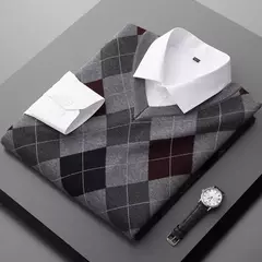 Suéter de malha sem mangas masculino, colete jacquard casual para negócios, plus size 6XL 7XL 8XL, primavera e outono 2022