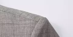 Jaqueta justa de manga comprida masculina, terno de negócios, blazers casuais, gola de casaco, terno diário, 3 cores opcionais, nova para primavera e outono - loja online