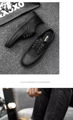 Sapato Oxford casual masculino, sapato de couro masculino, mocassins com renda de luxo, sapato de vestido masculino brogue, moda clássica, 2024 - Wolf Magazine