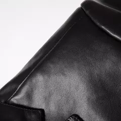 Faux PU Couro Jaqueta Da Motocicleta para Homens, Terno Masculino Outwear, Casacos Pretos, S-5XL - comprar online