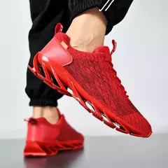 Imagem do Tênis de corrida antiderrapante respirável para homens e mulheres, tênis esportivos, moda casual, primavera e outono