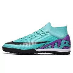 Sapatos de futebol ultraleves antiderrapantes interiores para homens, grampos profissionais, treinamento de grama, tênis original, botas de futebol na internet