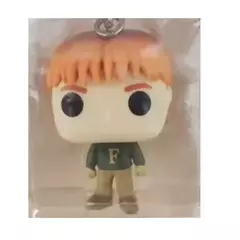 Funko pop chaveiro HAPPY POTTER HEDWIG ALBUS DUMBLEDORE DOBBY figuras de ação de vinil brinquedos