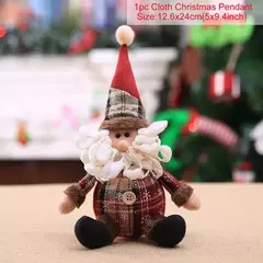 Feliz Natal Santa Doll Decorações para casa, ornamentos de Natal, Natal, Decoração de Ano Novo, Presentes, 2025, 2024 - Wolf Magazine