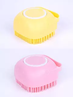 Banheiro filhote de cachorro cão gato banho lavagem luvas massagem escova silicone macio acessórios para animais de estimação para cães gatos ferramentas mascotas produtos - comprar online