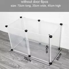 Multi-funcional cercadinho para animais de estimação, gaiolas para dormir, casa DIY, cercas cercadinho, caixa para gato, canil para coelhos, cobaia, casa do cão - loja online
