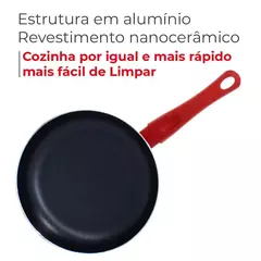 Jogo de Panelas de Indução Antiaderente Cerâmica Yafo 5 Peças - Lehaví - comprar online