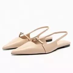 Sandálias pretas para mulheres, senhora de escritório mulas, sapatos baixos confortáveis, plus size, nova moda, verão - comprar online