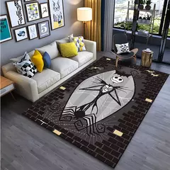 Disney-Pesadelo Antes do Natal Tapete Antiderrapante, Tapete Jack Area, Tapete para Casa, Sala de Estar, Quarto, Sofá, Cozinha, Filme - Wolf Magazine