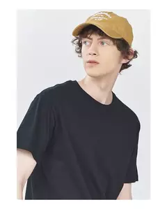 Camiseta de manga curta feminina, 100% algodão, monocromática, branca, preta, solta, com o pescoço, casual, moda feminina, tops verão na internet