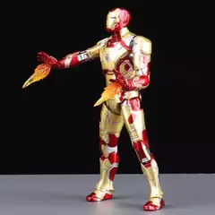 ZD Brinquedos Homem de Ferro Série Filme Action Figure, Movable Joint, Mark Dolls, MK1, MK2, MK3, MK4, MK5, MK6, MK7, MK42, MK43, MK50, 7 em - loja online