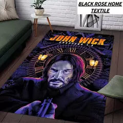 Filme John Wick Tapete antiderrapante, arte da moda, cinema, sala de estar, sof? - comprar online