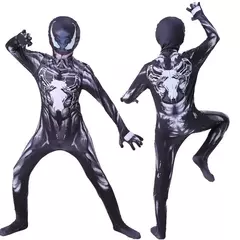 Vendas quentes halloween aranha mancosplay filme para festa terno do homem aranha crianças traje de veneno estilo 3d - comprar online