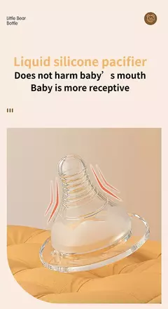 Imagem do Multi-Purpose Baby Bottle, Water Cup Set, Silicone Chupeta, grande capacidade, PP, suprimentos de alimentação, 300ml
