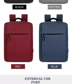 Mochila simples e elegante, mochila multifuncional de grande capacidade para deslocamento, viagens de negócios, bolsa para computador de estudante-ll na internet