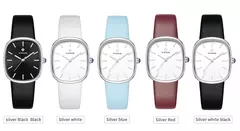WWOOR-Relógio de quartzo de couro impermeável feminino, marca superior, pulseira de moda, relógio de luxo feminino, 2024 - Wolf Magazine