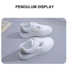 Tênis de plataforma casual feminino, combina com tudo, tênis esportivo, corrida, academia, designer, sapatilhas, novo, primavera, 2022 - comprar online