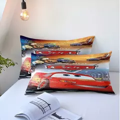 Carros Relâmpago McQueen Mater Conjunto de Cama para Crianças, 3D Print Cobertura Consolador com Fronha, Capa de Edredão Macia, Presente para Meninos - Wolf Magazine