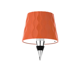 Lâmpada de garrafa de vinho sem fio tipo-c carregamento controle de toque luz de garrafa de vinho escurecimento led candeeiro de mesa café bar atmosfera luz noturna - Wolf Magazine