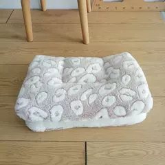 Flanela pet esteira cama do cão gato engrossar tapete de dormir cobertor do cão para filhote de cachorro gatinho cama para cães pequenos grandes suprimentos para animais de estimação - comprar online