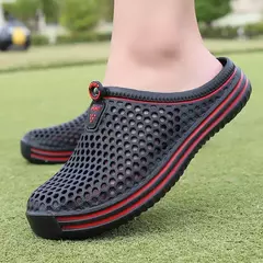 Sandálias antiderrapantes confortáveis para homens, chinelos de verão, mulas clássicas, escorregadores de praia, ao ar livre, moda, novas