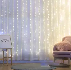 3m x 3m solar led cortina de luz da corda guirlanda luzes de natal casamento fada luz festa quintal jardim decoração iluminação do feriado na internet