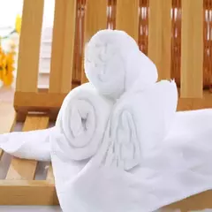 White Soft Microfiber Fabric Face Toalha, Toalha de limpeza multifuncional portátil, Panos de lavagem, Toalhas de mão, Toalha de banho do hotel, 10 pcs na internet