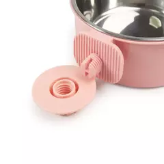 Tigela de comida para animais de estimação, tigela suspensa de aço inoxidável para cães e gatos, o design 2 em 1, suprimentos destacáveis, tigela fixa para gatos, caixa para beber - comprar online