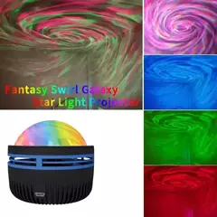 LED Starry Galaxy Luz Projetor, RGB Inteligente Controle Remoto, Estrela Aurora Lâmpada, USB Alimentado, Auto Rotação, Decoração Quarto Home, KTV na internet