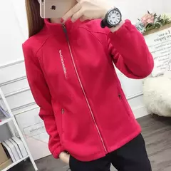 Casacos de lã tamanho grande para mulheres, cardigã quente, roupas esportivas casuais ao ar livre, caminhadas, jogging, ioga, jaquetas femininas, inverno, primavera na internet