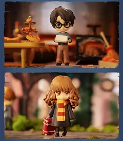 Pop mart harry potter pedra mágica romance anime figura de ação acho saco ornamento estatuetas decoração para casa bonecas de mesa modelo presente na internet