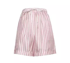 Calções de cintura alta listradas de luxo feminino, calças curtas femininas, roupa de verão, K1433W, Em Stock na internet