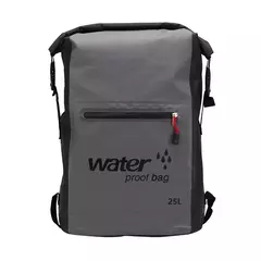 PVC natação impermeável saco seco, correias duplas, rafting esportes, caiaque, canoagem, kit de viagem, mochila, armazenamento, 25L - comprar online