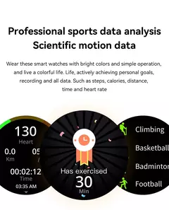 Smartwatch True AMOLED para mulheres, tela feminina, sempre mostrar a hora, 466x466 HD, rastreador de saúde, chamadas de voz, smartwatch para Xiaomi, 2024 - loja online