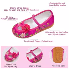 Imagem do Encanto Mirabel sapatos para meninas, fantasia cosplay de Halloween, vestido Mary Jane, bailarina, casual, infantil, infantil, 4-12yrs