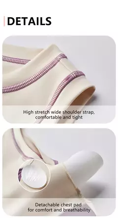 Imagem do Roupas coloridas de secagem rápida para mulheres, roupa de treino de ginástica, camiseta recolhida, calças apertadas para levantar o quadril