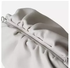 Saco de Nuvem de Couro Genuíno para Mulheres, Couro Macio, Ombro Crossbody Bags, Alta Qualidade, Embreagens Femininas Noite, Senhoras, 2023 - comprar online