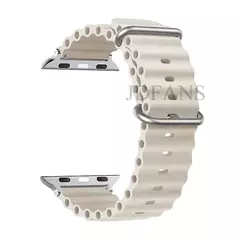 Ocean Strap para Apple Watch, faixa de 49mm, 44mm, 45mm, 41mm, 40mm, 38mm, 44mm, 1:1, iWatch Series 9, 8, 7 SE, original - Wolf Magazine