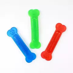 Venda quente brinquedos de mastigar para cães de estimação, brinquedo de osso de borracha, mastigadores agressivos, escova de dentes para cachorros, cuidados dentários para cães, acessórios para animais de estimação na internet