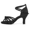 Venda quente das mulheres tango/salão de baile/dança latina sapatos de dança salsa sapatos de salto alto profissional para meninas senhoras 5cm/7cm