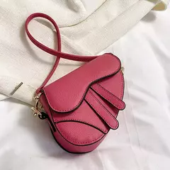 Sacos portáteis do mensageiro do ombro único para mulheres, bolsa crossbody de couro, bolsa simples, bolsas sela - loja online