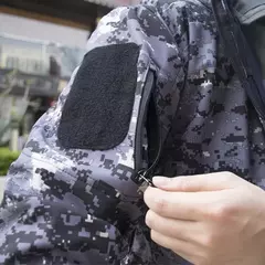 Jaquetas de caminhada de lã camuflada para homens, blusão masculino, roupas táticas, outono, 2024 - loja online