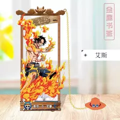 Marcadores de metal de uma peça com vários personagens de desenhos animados para fãs de cosplay figura de anime de uma peça - comprar online