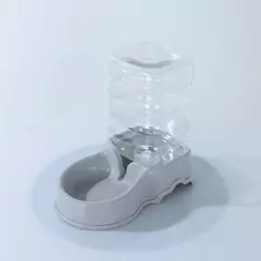 3.8l material pp alimentador para animais de estimação fonte de água tigela de bebida alimentador automático para animais de estimação grande gato cão dispensador de comida - comprar online