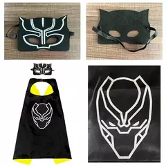 Imagem do Capas de cosplay de super-heróis para meninos e meninas capitão américa hulk spiderman fantasia capas presente de festa de aniversário de halloween