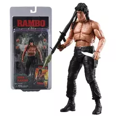 NECA Rambo SDCC 2015 Força da Liberdade Action Figure Boneca Brinquedo Modelo Feito à Mão