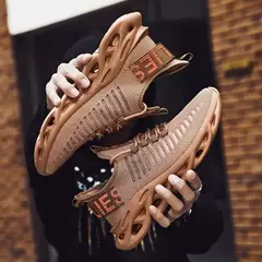 Imagem do Tênis de malha respirável masculino, Sapatos casuais volumosos, Luxo, Clássicos, Tendências originais, à venda, Primavera, Outono, 2022