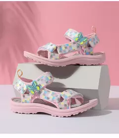 Sandálias de pérolas antiderrapantes para bebês, sapatos macios para criança, sapatos de dança princesa fofos para crianças, verão - loja online